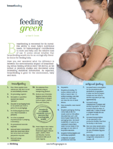 Birthing Magazine 2010 Spring Feeding