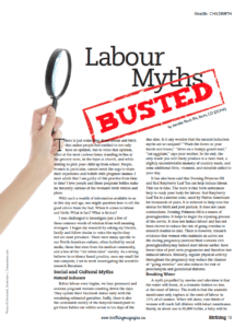 Birthing Magazine 2010 Winter Labour Myths