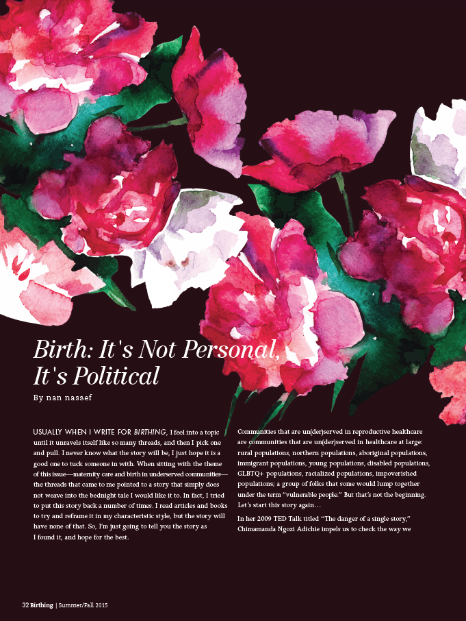 Birthing Magazine 2015 Summer:Fall Birthing