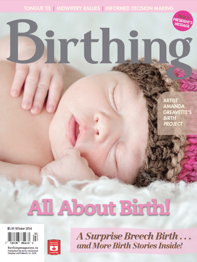 Birthing Magazine Winter 2013 Issue