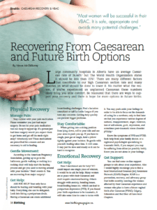 Digital Birthing Magazine 2015 Winter Cearean