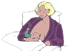 The best breast feeding position 1