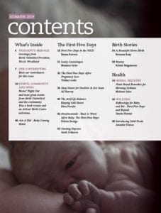 Page Preview 1 - Birthing Magazine - Summer 2019