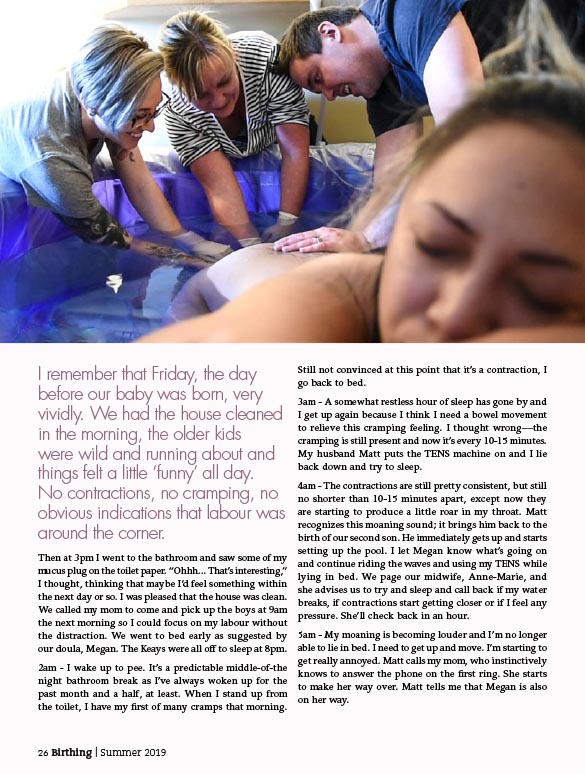 Page Preview 4 - Birthing Magazine - Summer 2019