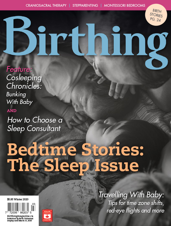 Cover of Birthing for Winter 2020 - The Sleep Issue