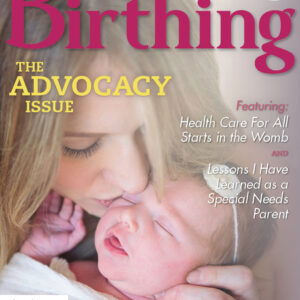 Cover of Birthing Magazine for Spring 2021
